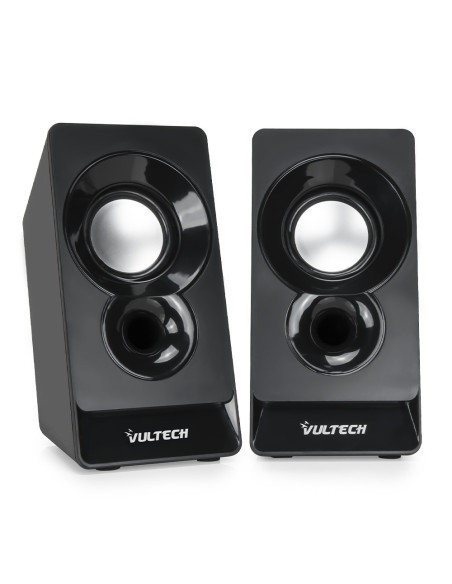 Casse Audio USB2.0 3W RMS Nere