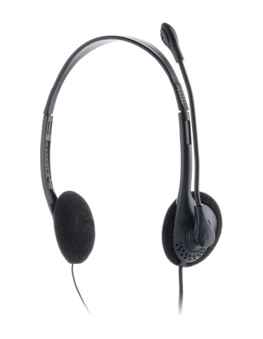 Cuffie O200 - Microfono regolabile, controllo volume, 2x3.5mm plug