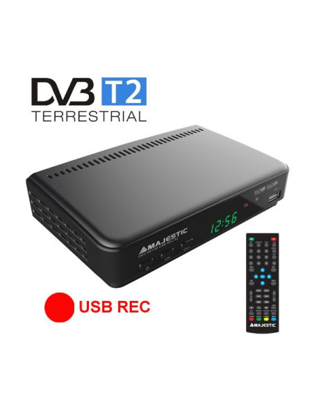 Decoder Digitale Terrestre/Satellitare DVB-T/T2 DVB-S2 HD/USB/RE