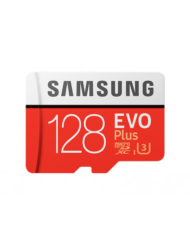 128GB - MicroSD + Adpter Evo Plus