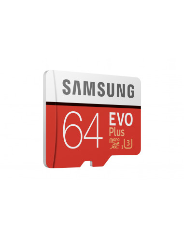64GB - MicroSD + Adapter Evo Plus 64GB - MicroSD + Adapter Evo Plus