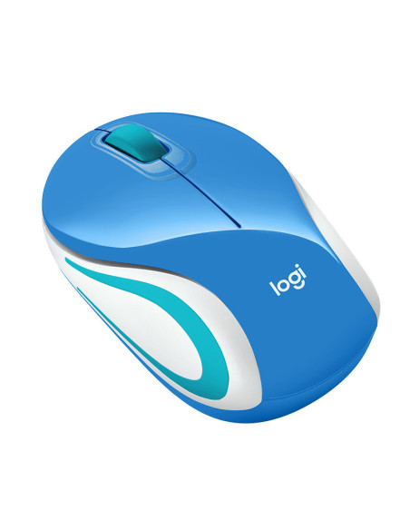 Mouse Wireless M187 Blu