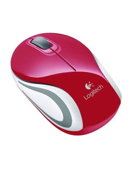 Mouse Wireless M187 Rosso