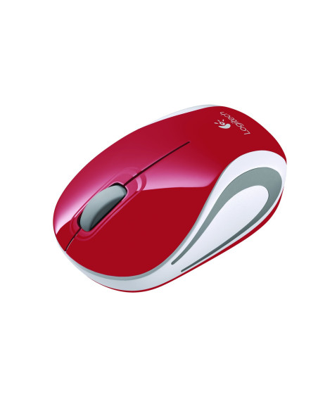 Mouse Wireless M187 Rosso