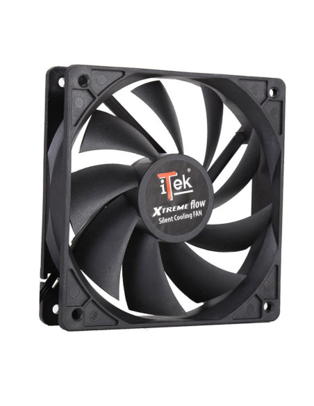 120mm Xtreme Flow Silent Fan - Black