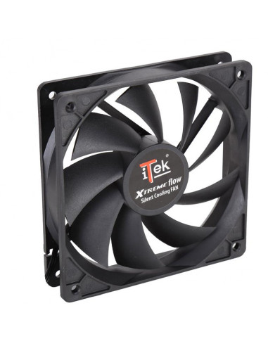 120mm Xtreme Flow Silent Fan - Black 120mm Xtreme Flow Silent Fan - Black