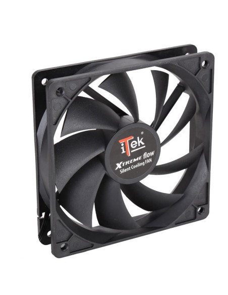 120mm Xtreme Flow Silent Fan - Black