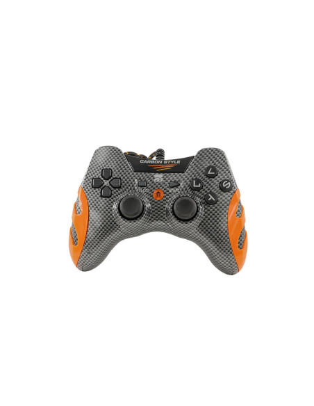 USB Carbon Pad PC/PS Nero/Arancio