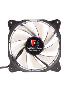 120mm Cosmo Flow Silent Fan - White 2