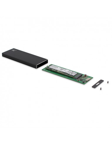 Box Esterno per SSD M.2 USB 3.1 Nero...