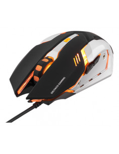 Mouse Orange Led, USB, 6...