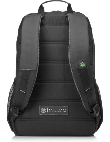 15,6", Zaino per laptop, black, materiale resistente all'acqua