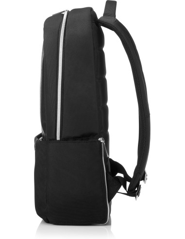 15,6", Zaino per Notebook, nero e argento