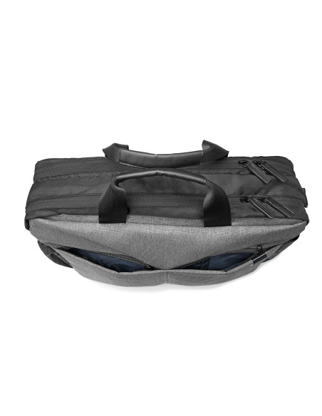 15.6" Bag per laptop, grey, polyester