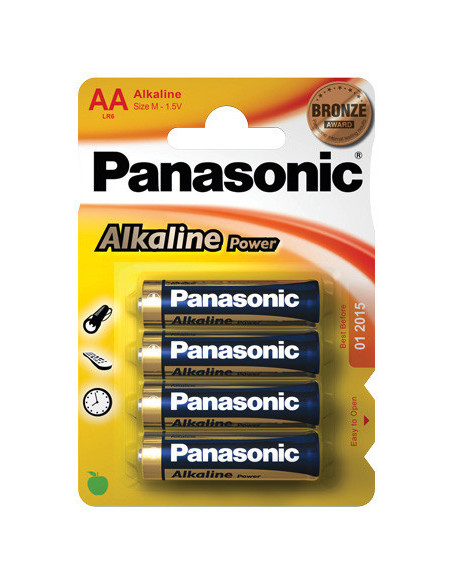 Alcaline 1.5V, 4pz