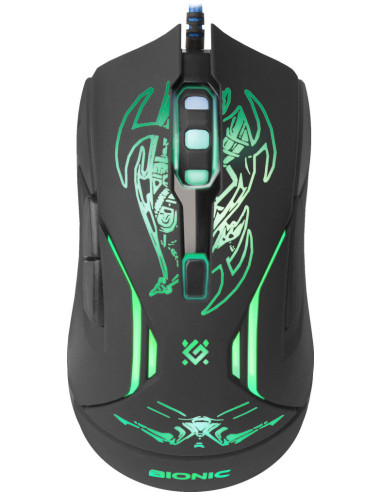 Bionic GM-250L 3200dpi 6tasti+scroll nero