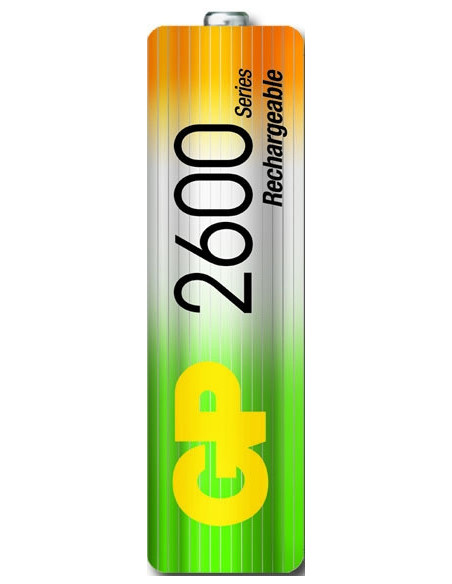 Ricaricabili Ni-MH 1.2V 2600mAh 2pz Recyko+