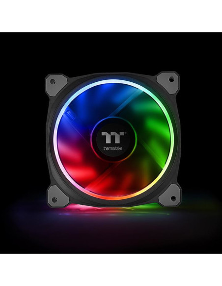 Riing Plus 12 RGB Radiator Fan 3x, LED Strip 3x e Controller Lumi Plus TT Premium Edition Combo Kit