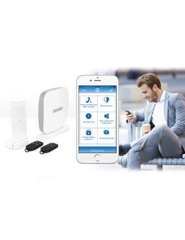 Sistema di Allarme WiFi GSM con SMS