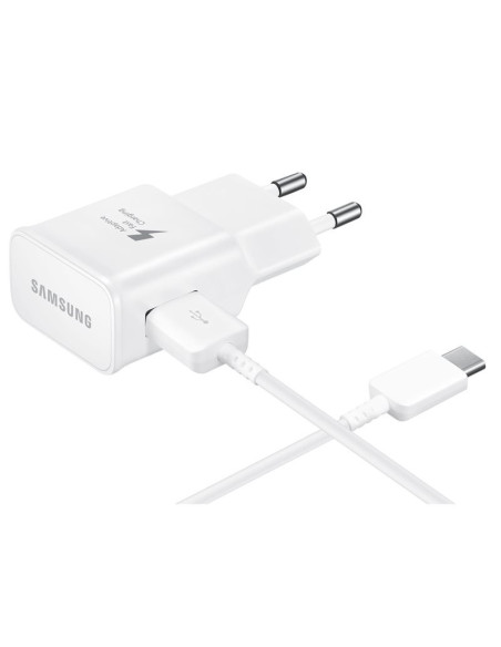 Caricatore Fast Charge 2A + Cavo USB Type-C White