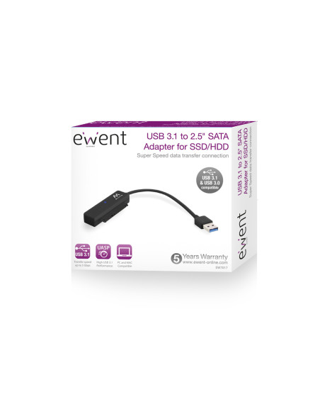 Cavo Adattatore da USB 3.2 a SATA per HDD/SSD 2.5"