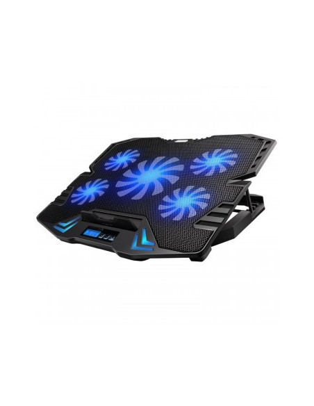 Supporto di raffredamento Portatili con 5 ventole regolabili e Multi-Angled