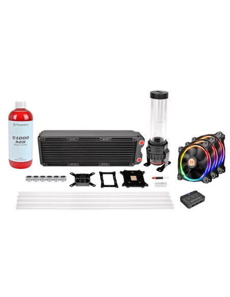 Kit Raffreddamento a Liquido Red Pacific RL360 D5 Hrd Tube RGB