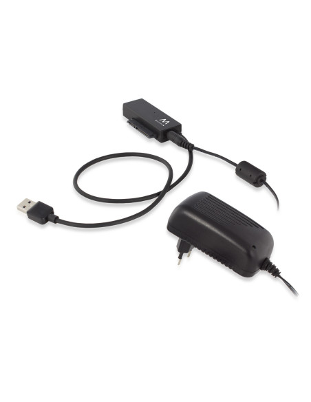 Cavo Adattatore da USB 3.0 a SATA per HDD/SSD 2.5"/3.5" con Alimentatore