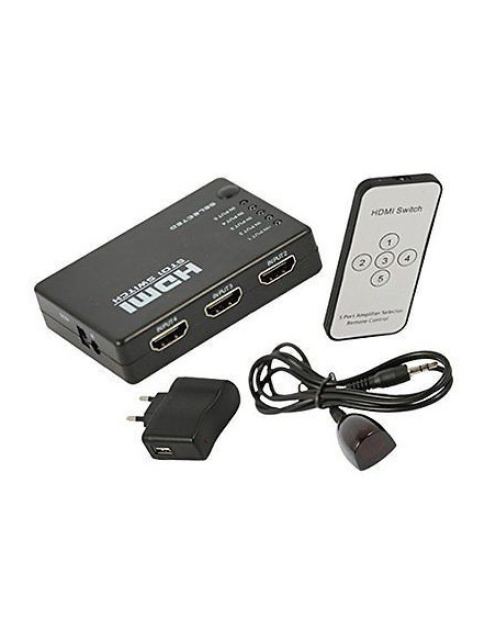 HDMI Switch 5porte con telecomando