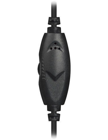 AURA 120 HEADSET CON MICROFONO, NERO/ARGENTO