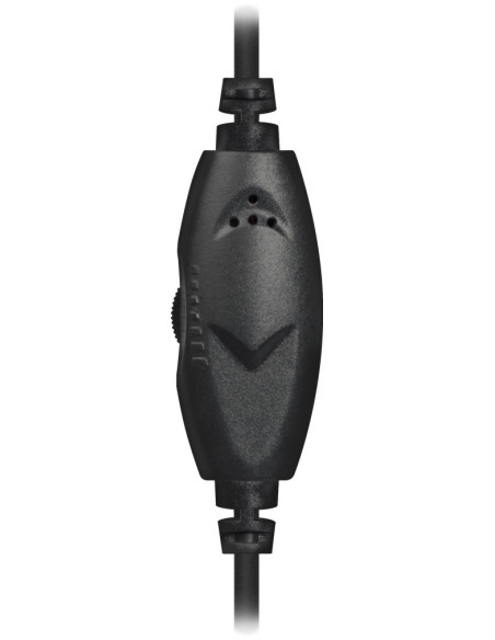 AURA 120 HEADSET CON MICROFONO, NERO/ARGENTO