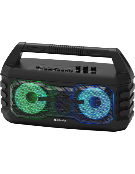 G106 - CASSA BLUETOOTH 5.0 RGB/FM/USB/LED/MIC 14W