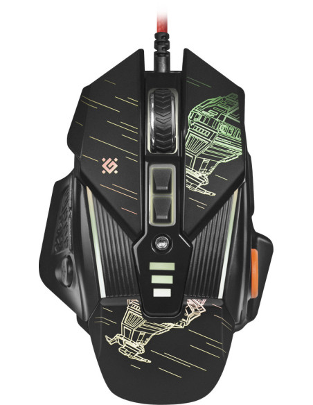 STARX GM-390L, 800-3200 DPI, RGB