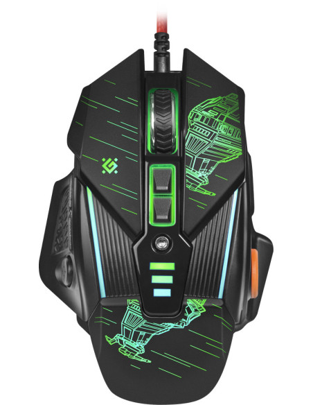 STARX GM-390L, 800-3200 DPI, RGB