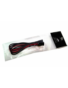 0,25 mt 6pin PCI-E CONNECTOR Rosso/Nero Tessuto 2