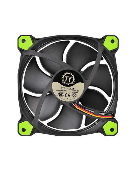 140mm Riing 14 LED Green 140X140X25mm