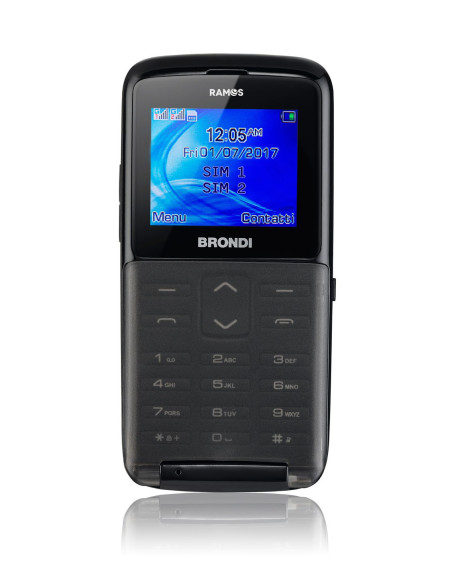 Ramos 1.77" Nero, Dual-SIM, 1.3MP, Bluetooth, FM, 600mAh