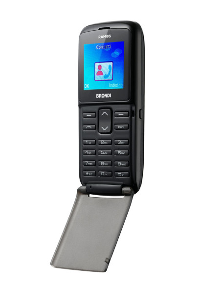 Ramos 1.77" Nero, Dual-SIM, 1.3MP, Bluetooth, FM, 600mAh