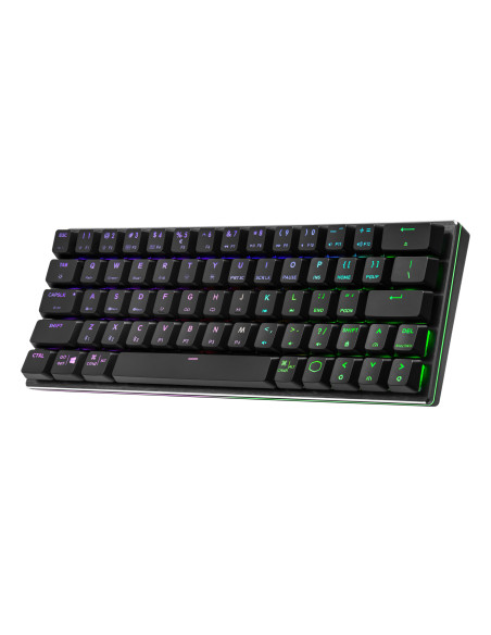 SK622 Space Grey, Hybrid Wireless Bluetooth, Low Profile Mechanical Red Switches