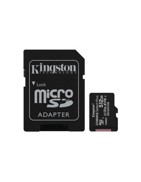 512GB Micro SDXC Canvas Select Plus + Adapter