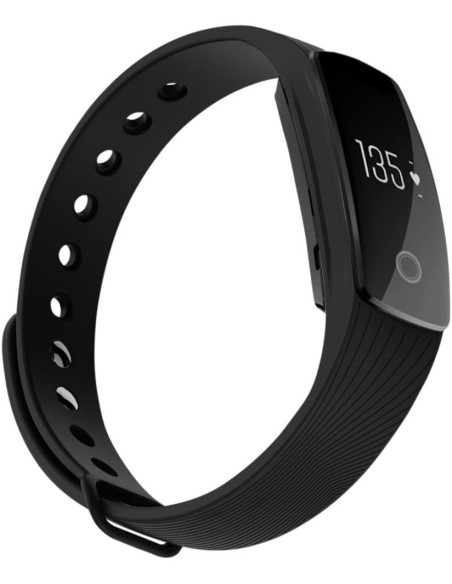 TM-Fit Black Bracciale Fitness Cardiofrequenzimetro Bluetooth
