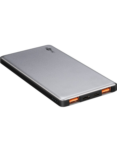 5.000 mAh Slim Powerbank Quick Charge 3.0 2xUSB-A 1x USB-C