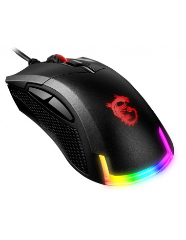 CLUTCH GM50 RGB Optical FPS Gaming Mouse '7200 DPI Optical Sensor, 6 Programmable button, 3-Zone RGB, Ergonomic design, OMRON S
