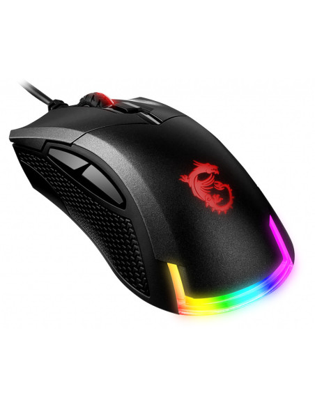 CLUTCH GM50 RGB Optical FPS Gaming Mouse '7200 DPI Optical Sensor, 6 Programmable button, 3-Zone RGB, Ergonomic design, OMRON S
