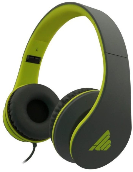 Cuffia Stereo Pieghevole Rubber Lime