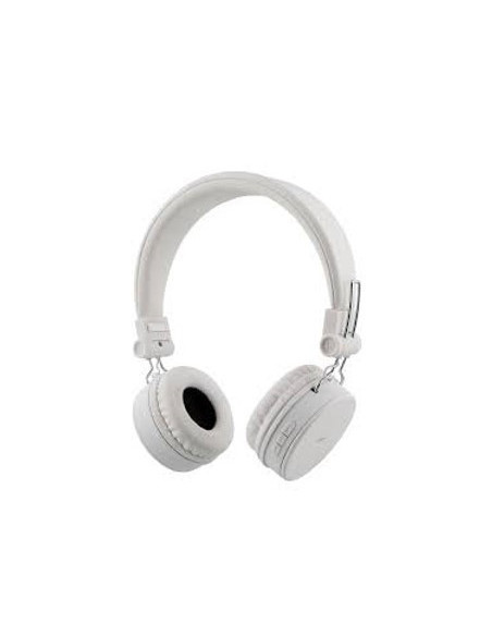 Cuffie Bluetooth, Pieghevoli On-Ear, Bianche