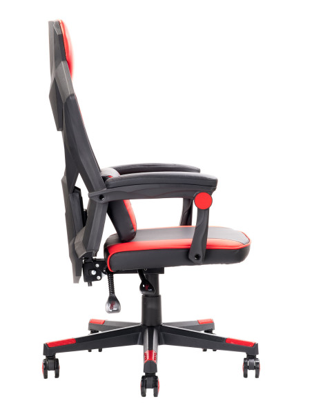 4CREATORS CF50 Gaming Chair Mesh seat, Black/Red