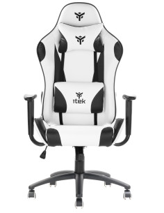 PLAYCOM PM20 Universal gaming chair Padded seat, Black/White 2
