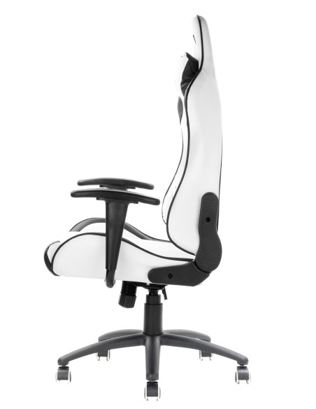 PLAYCOM PM20 Universal gaming chair Padded seat, Black/White