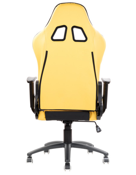 PLAYCOM PM20 Universal gaming chair Padded seat, Black/Yellow